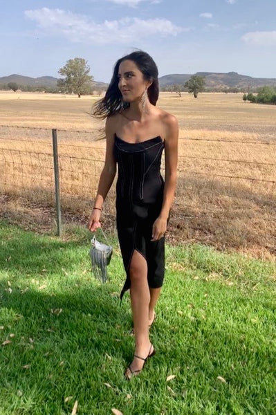 Convex Bustier Dress