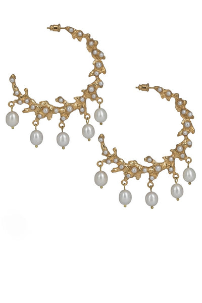 Christie Nicolaides Bianca Hoops Pearl