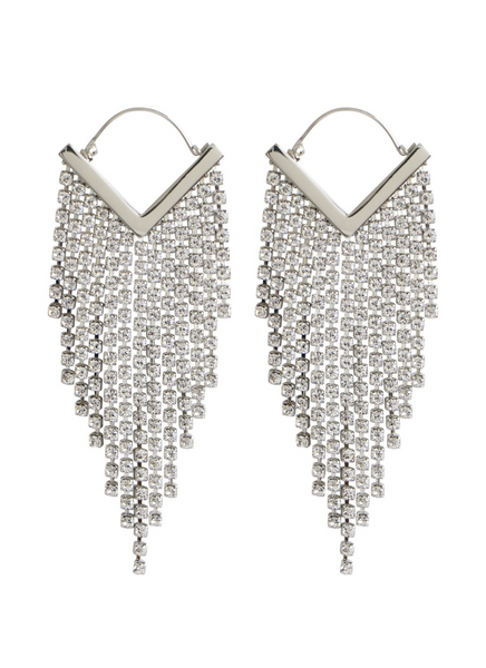 Cascade Earrings Silver