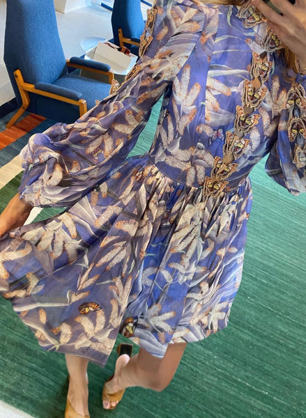 Botanica Butterfly mini dress